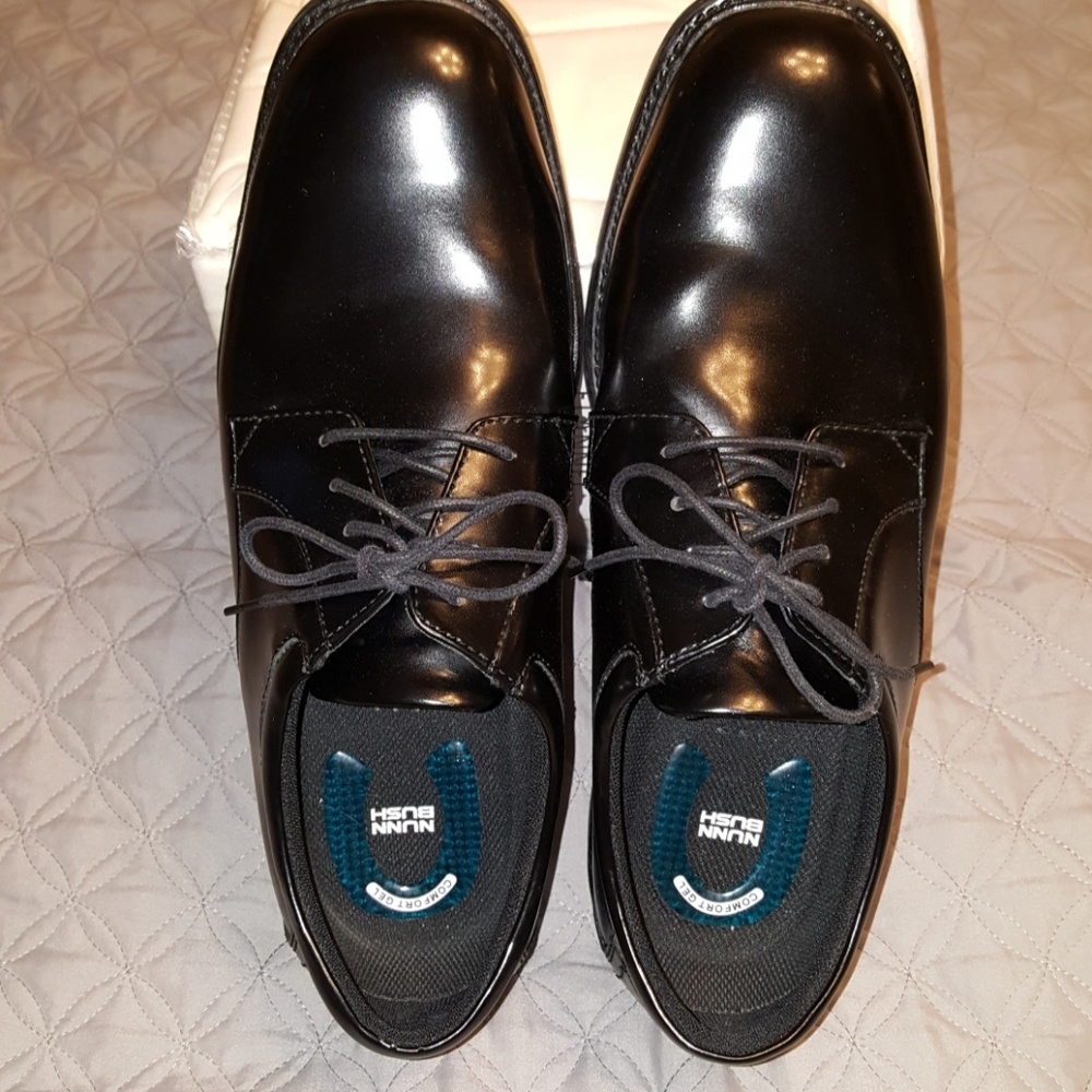 Nunn Bush black dress shoes size 12m